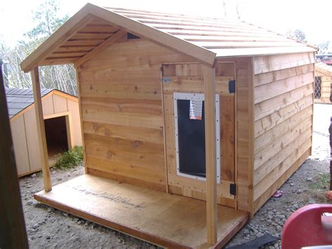 dog house with metal roof|large insulated dog house plans.